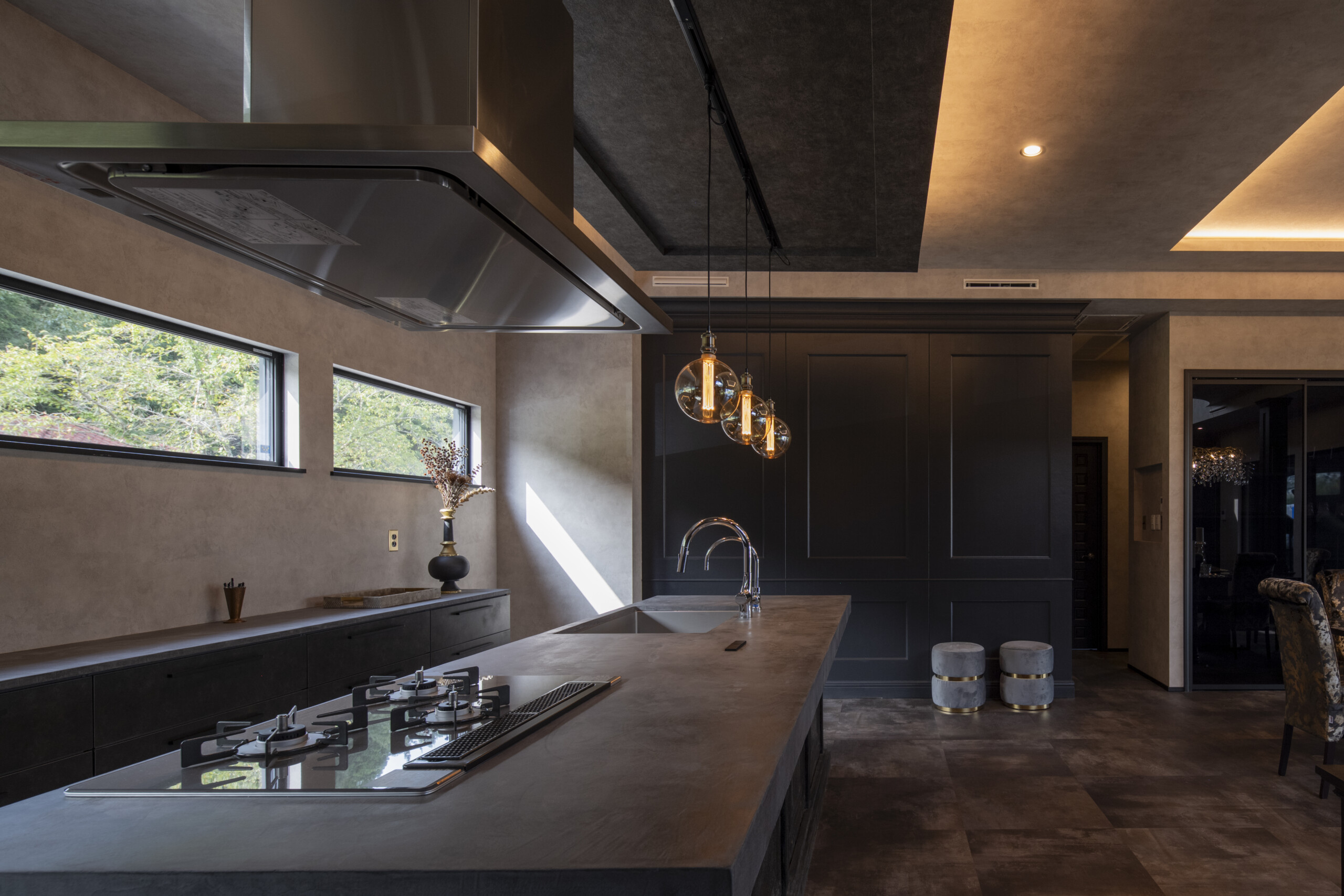 モールディング壁の写真